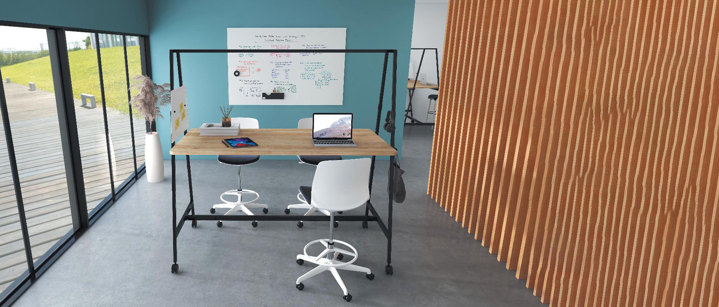 Table de coworking modulable et design , ALTO